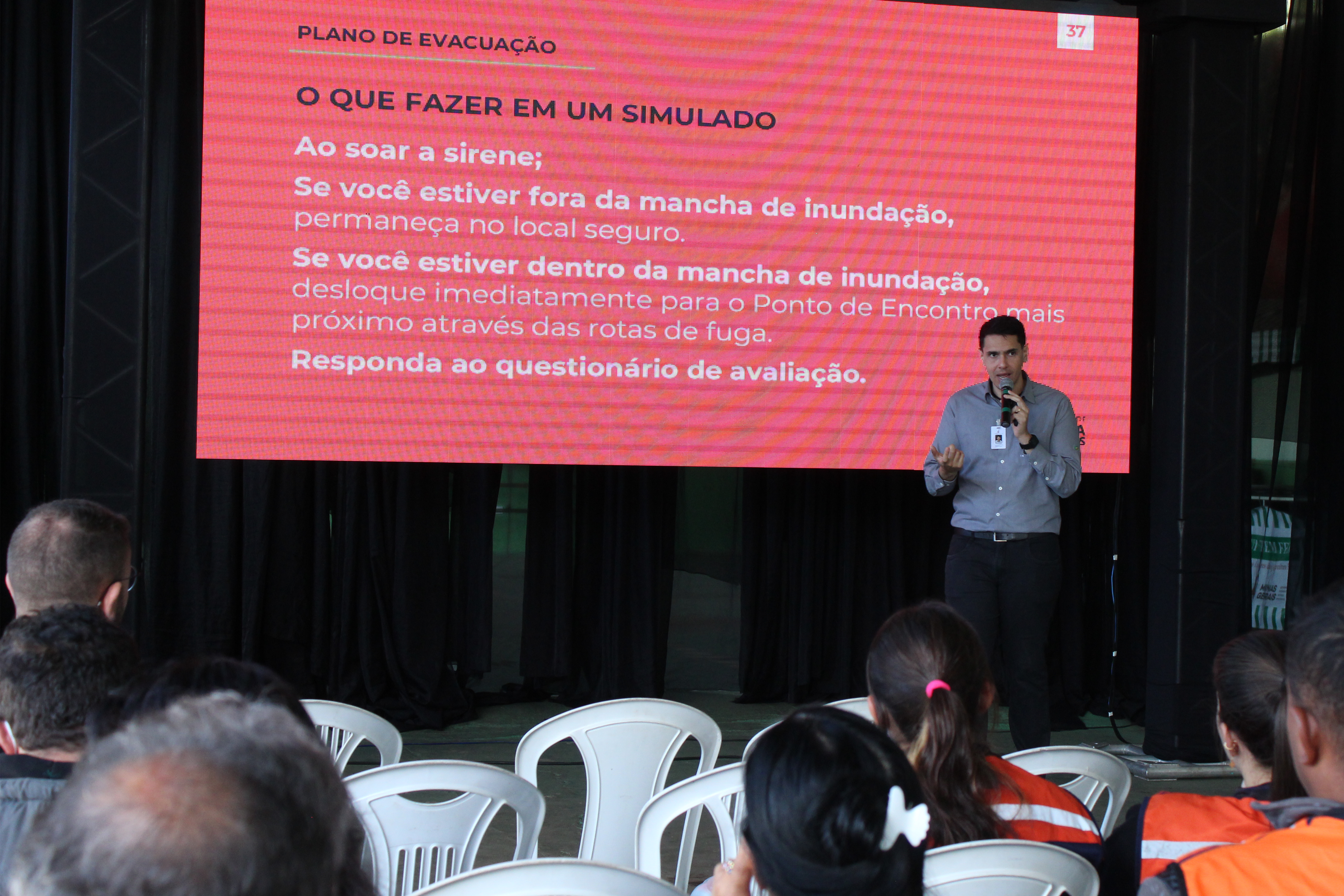 Reuniões itinerantes irão orientar a população de Cogonhas sobre o 1º simulado integrado de emergência de barragens